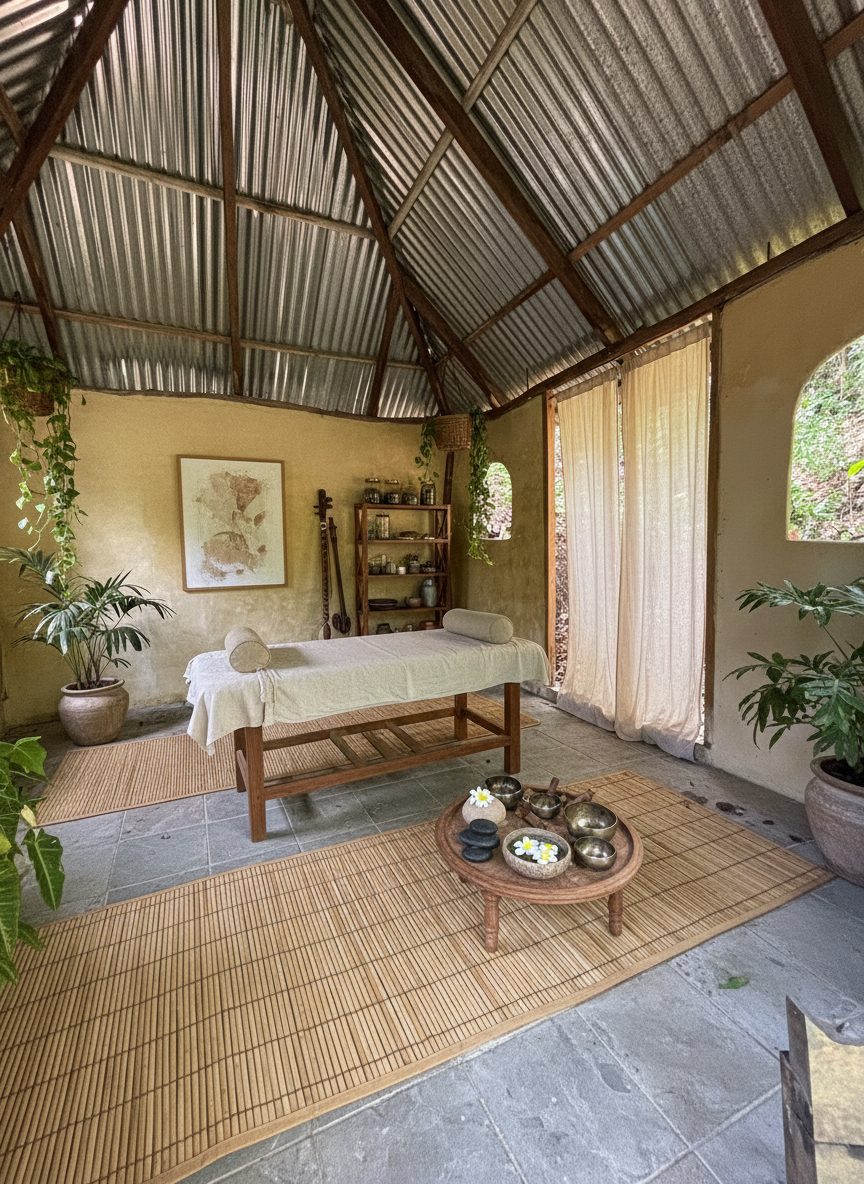 The massage room